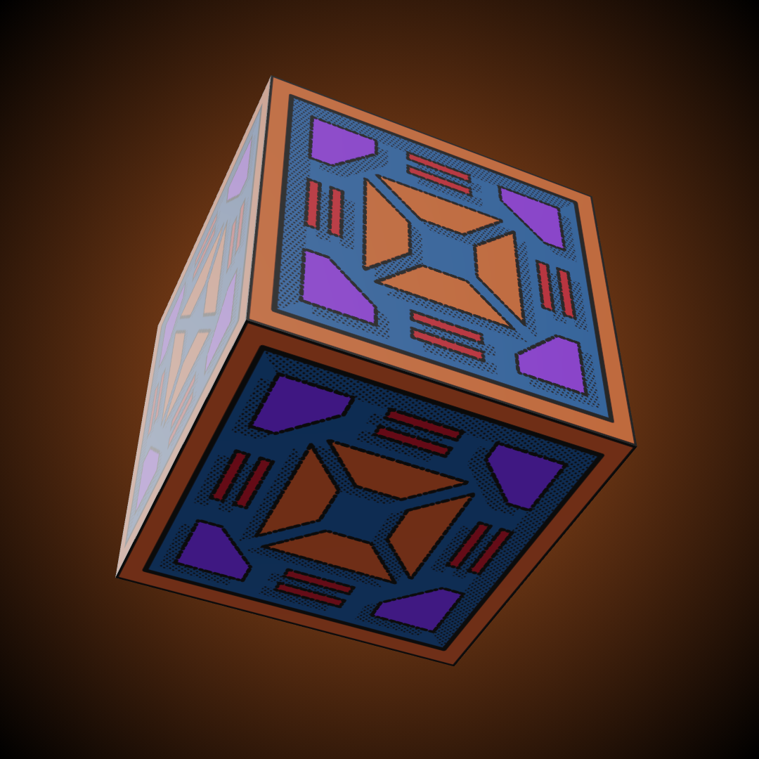 🧊 MYSTERY CUBE GEN1 #10 static token preview
