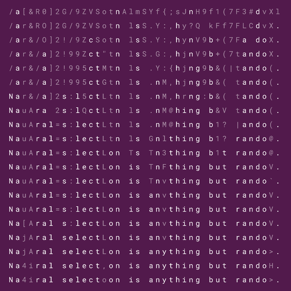 Natural selection #3 static token preview