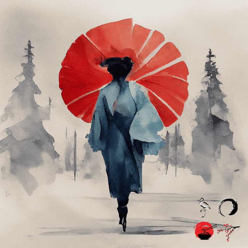 A walking geisha #17 static token preview