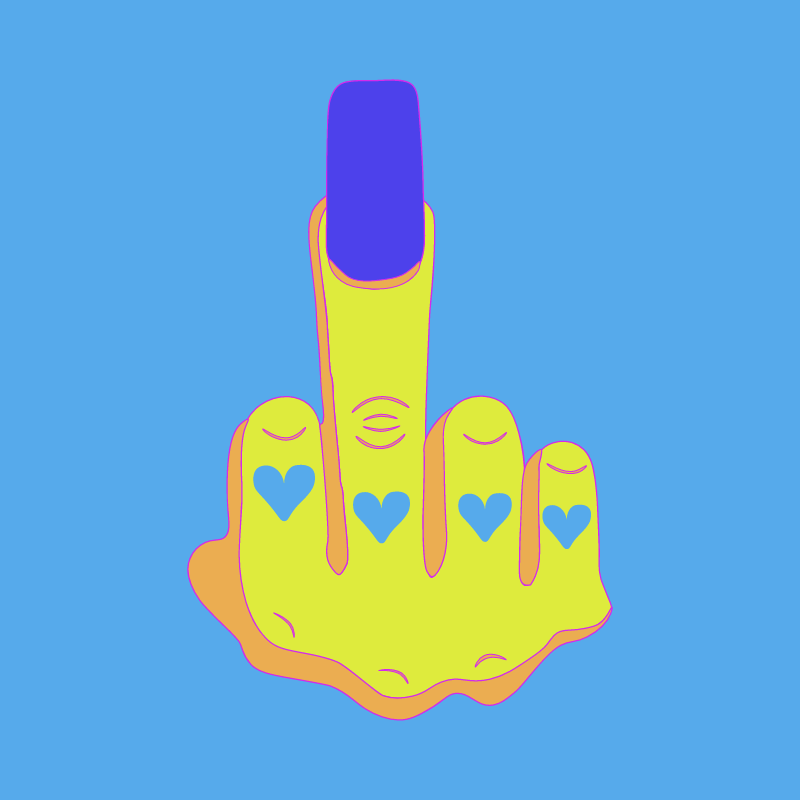The finger #52 static token preview