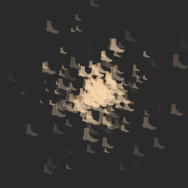 Emojies particle system #5 static token preview