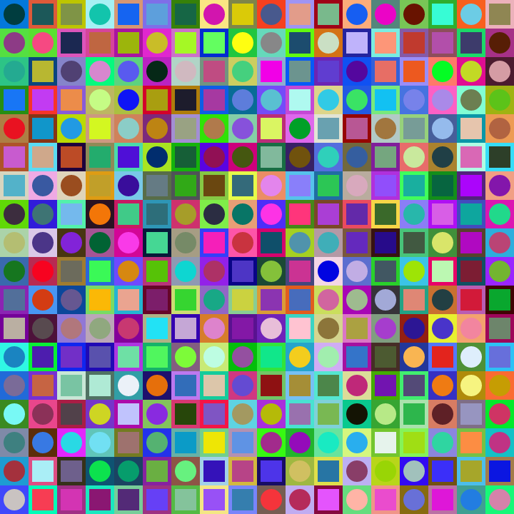 Square Dot Composition #13 static token preview