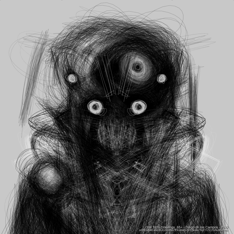 One Tezo Drawings_65+ #10 static token preview