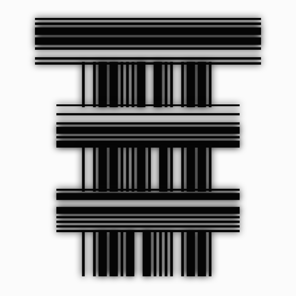 barcode(fxhash) #1 static token preview