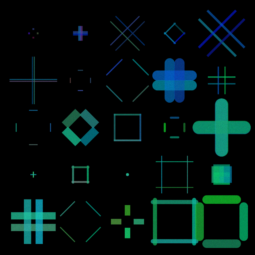 Hash Grid #15 static token preview