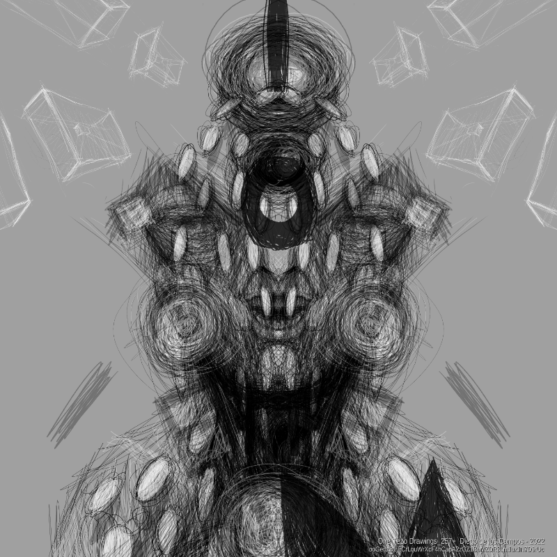 One Tezo Drawings_257+ #13 static token preview