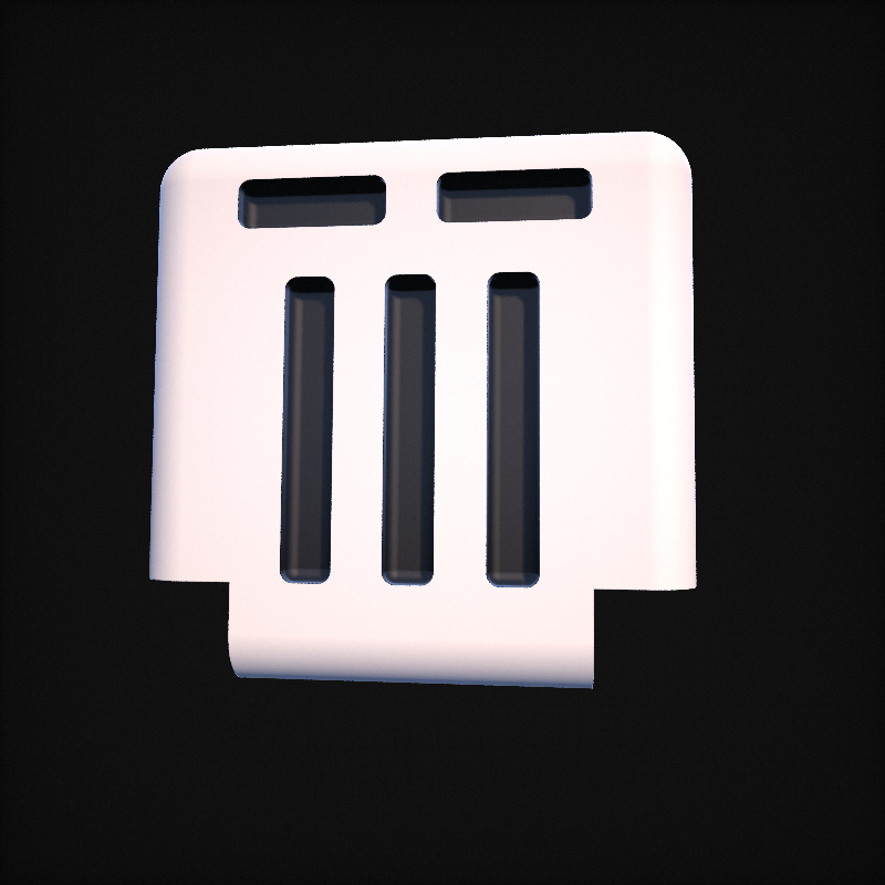 3D-SMOLSKULL #149 static token preview