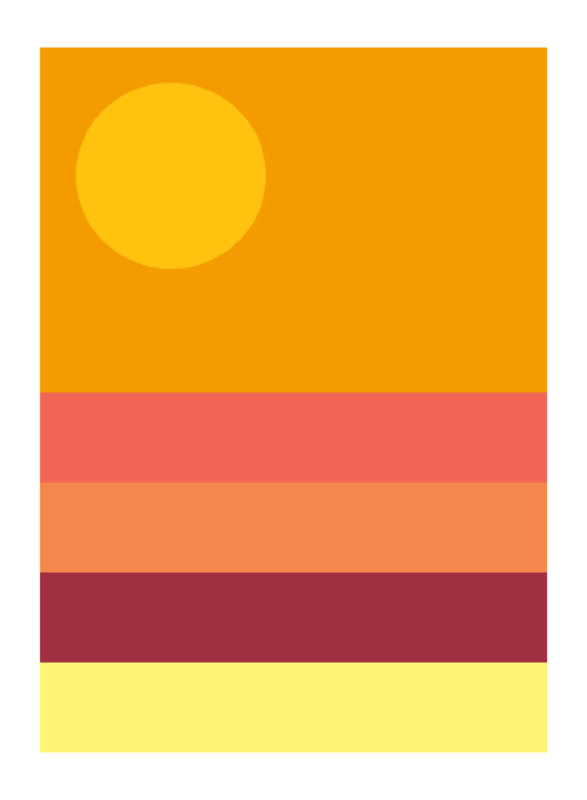 Sunsets #5 static token preview