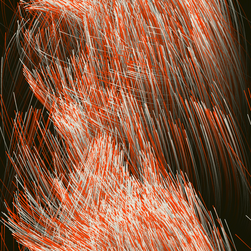 Strange Attractor Swarm #21 static token preview