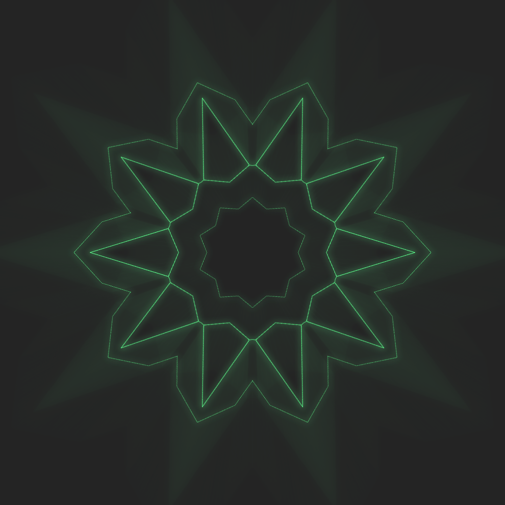 Neon Kaleido #17 static token preview