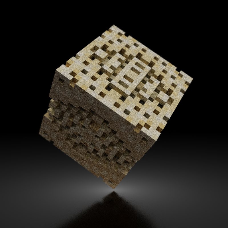 Fractal Cubes #66 static token preview