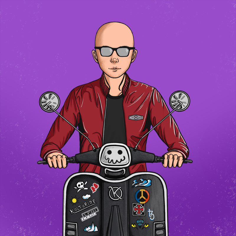 SCOOTER RIOT #10 static token preview