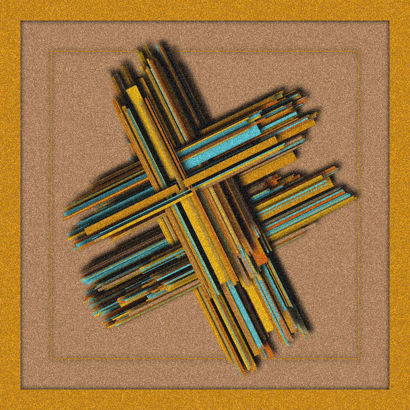 Cross Rectangles #1 static token preview