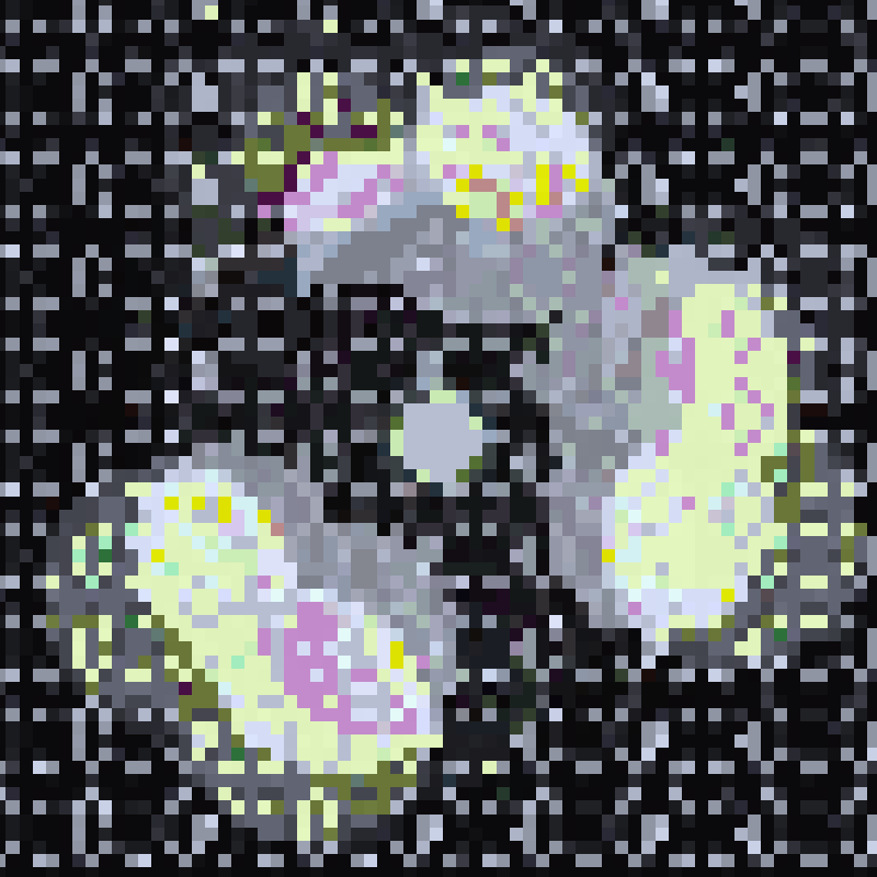 Psychedelic Pixels #4 static token preview
