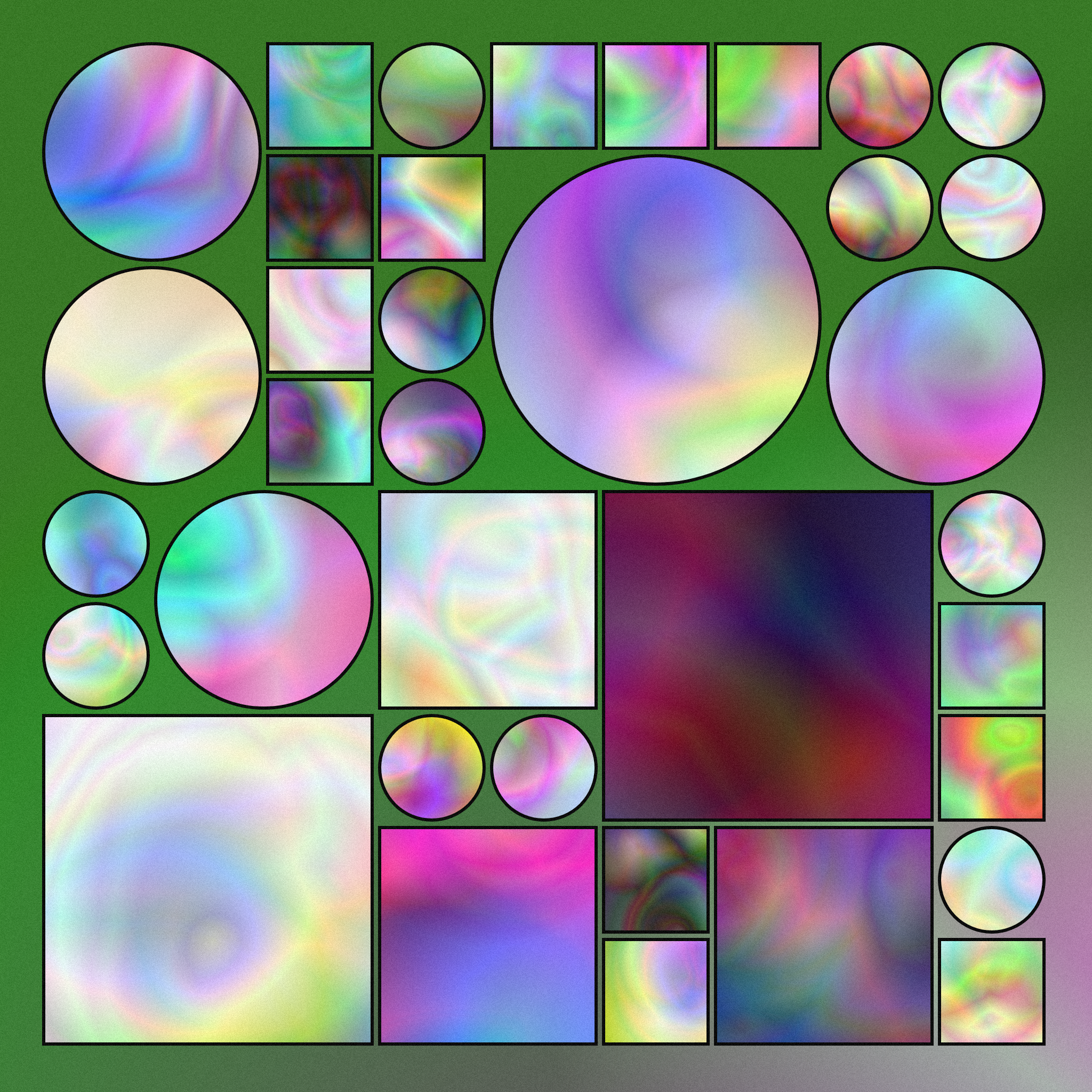 Gasoline Rainbows #2 static token preview
