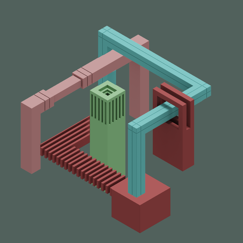 mini world of cubes #12 static token preview