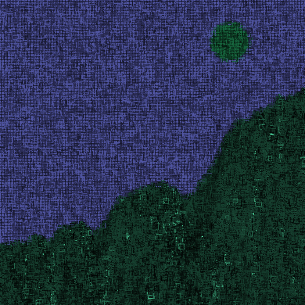 Classic generative landscape V2 #11 static token preview
