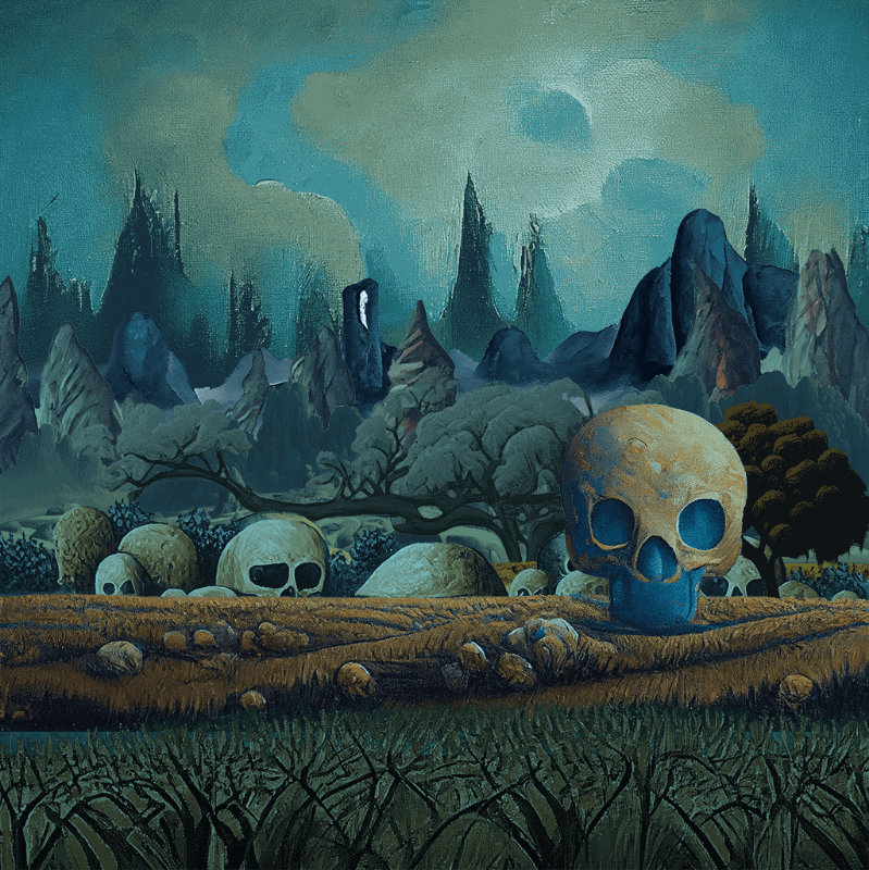 Skull Village #17 static token preview