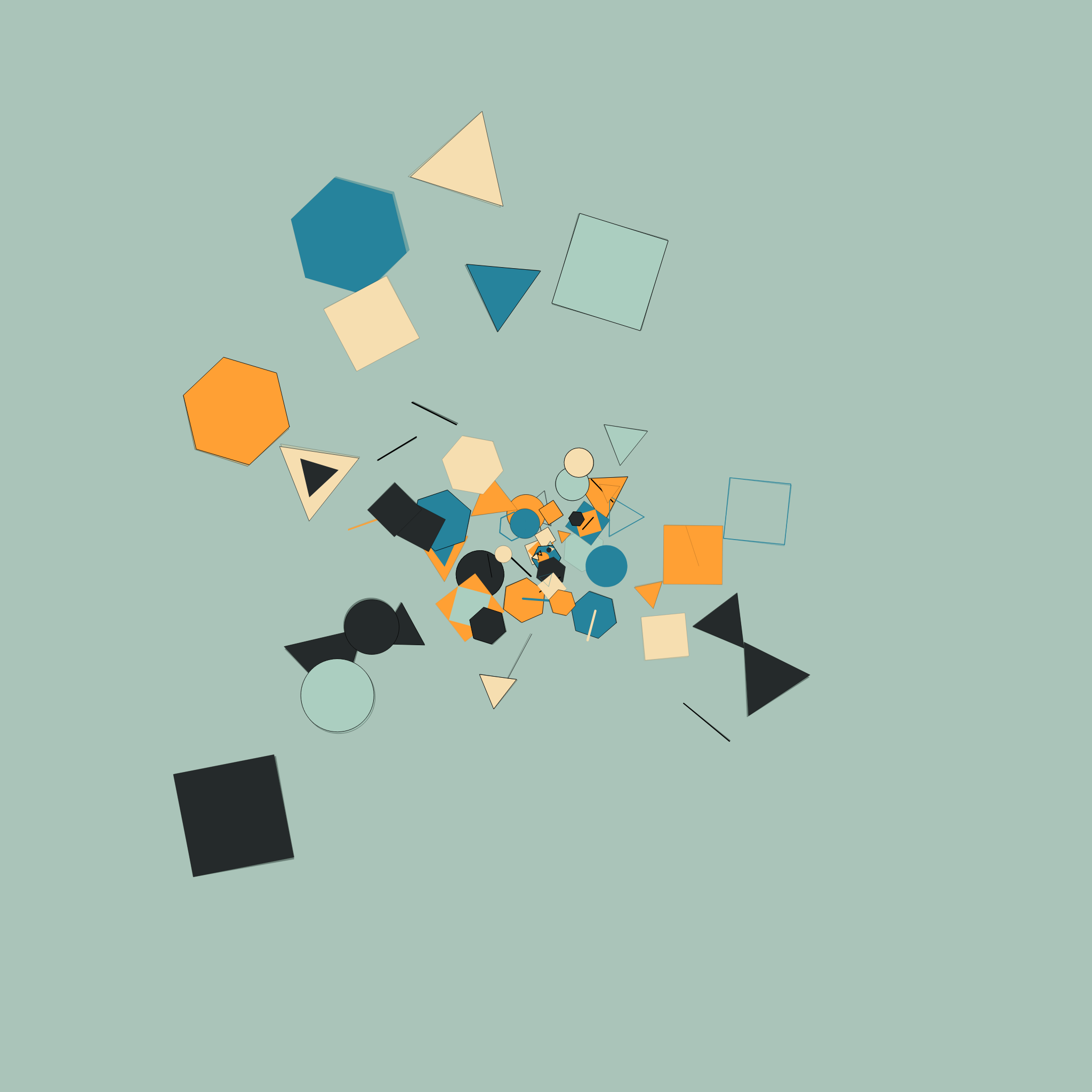 Chaotic Colored Shapes #1 static token preview