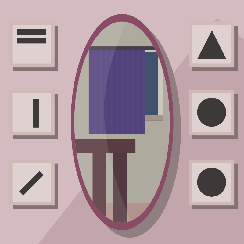 A moon in\and the mirror. #8 static token preview