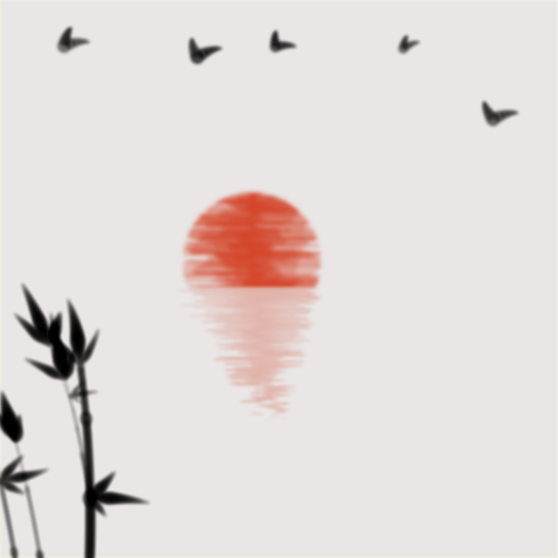 Sunset on Water #7 static token preview