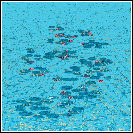 Polluted water lilies #1 static token preview