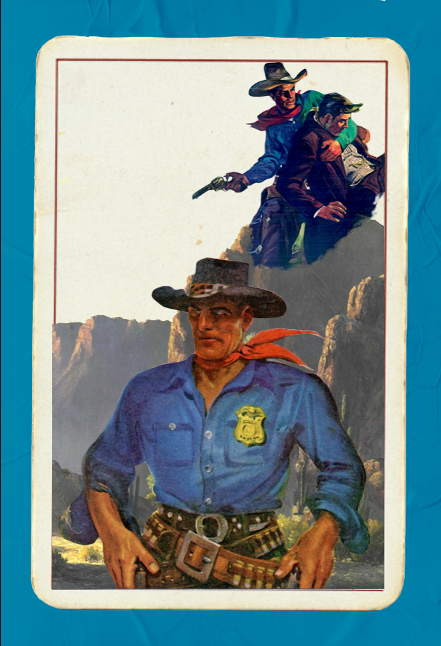 Paper Cowboys #6 static token preview