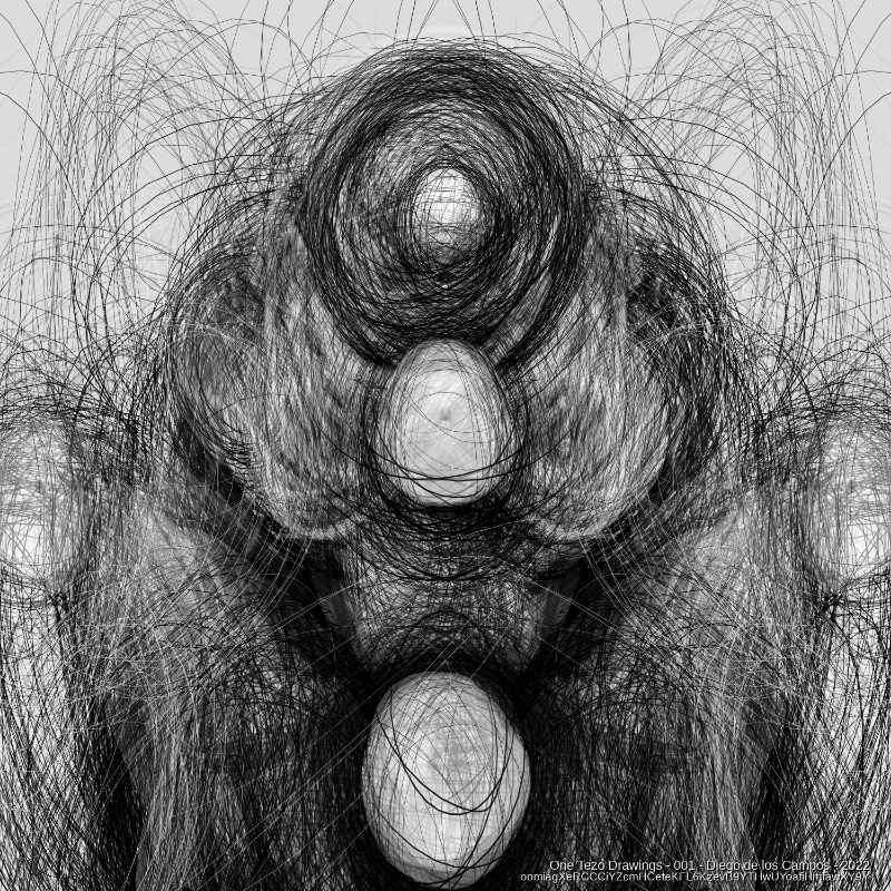 One Tezo Drawings #12 static token preview