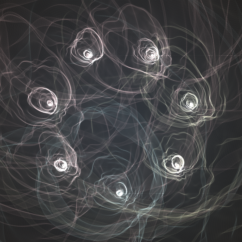 Flowering Circles #6 static token preview
