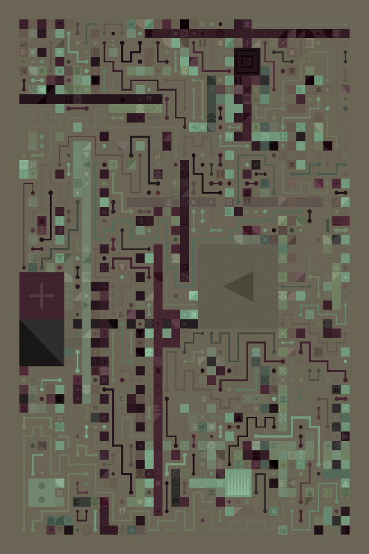 Scattered Pathways #22 static token preview