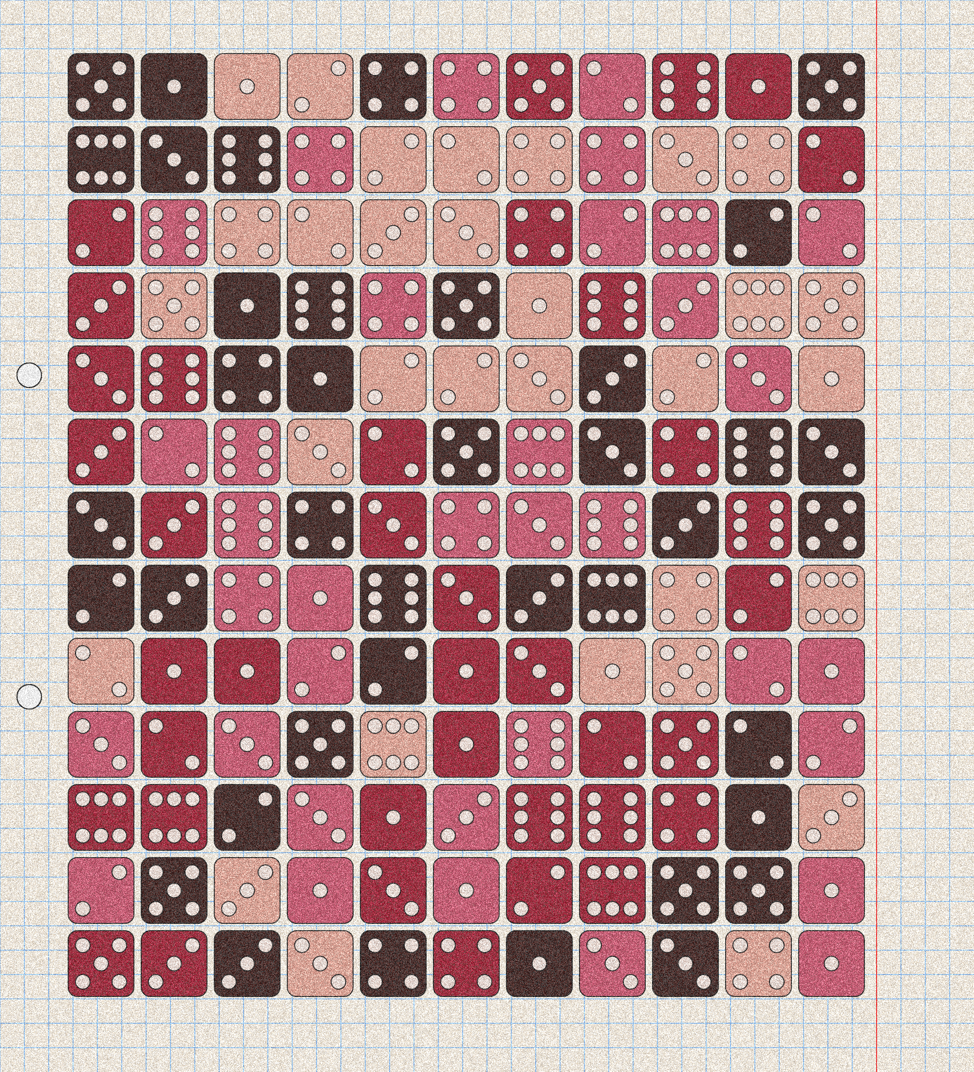 sketchbook page 6: dice roll #21 static token preview