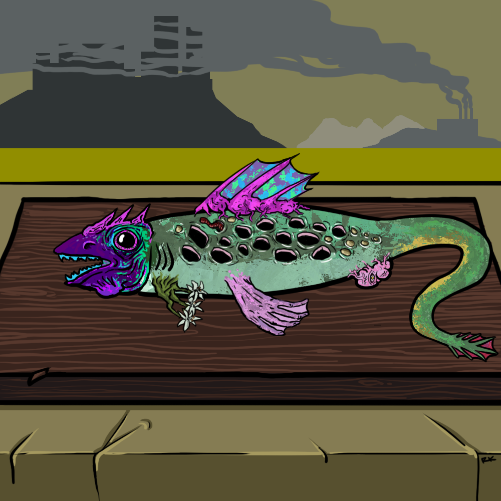 Monstrous Catch #20 static token preview