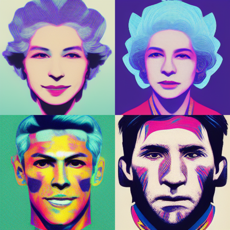 Worldy Warhol #22 static token preview
