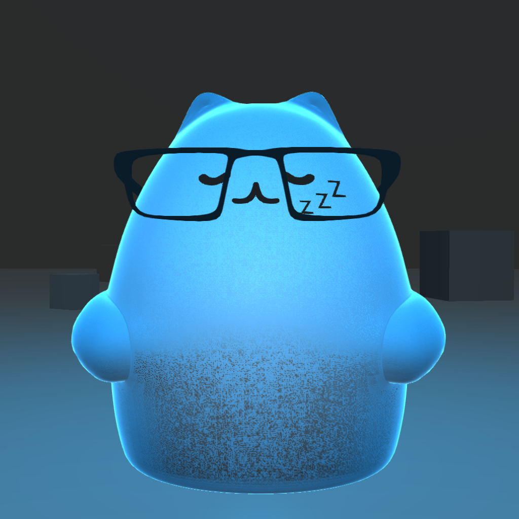 Glow Kitties #20 static token preview