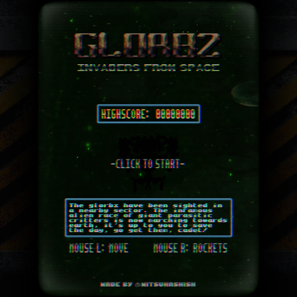 Glorbz - invaders from space #4 static token preview