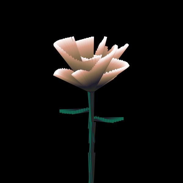 Digital Flower #7 static token preview