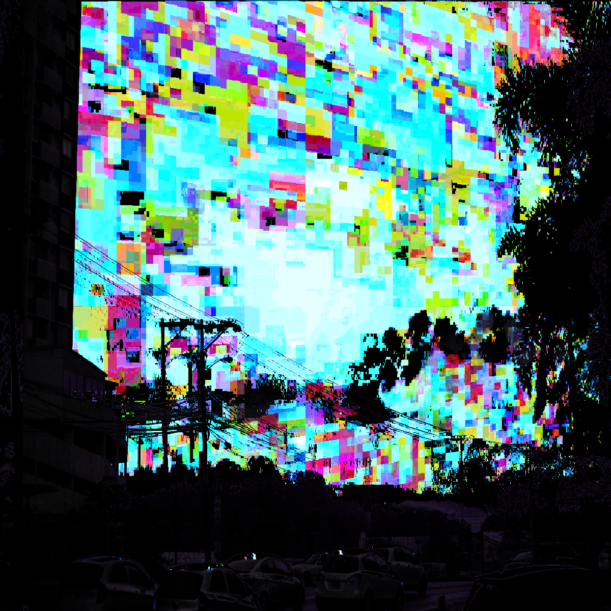 Glitch City #24 static token preview