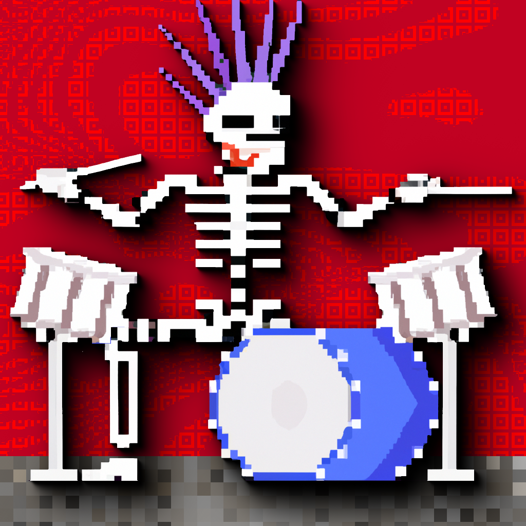 The Rolling Bones - Damned Drummers #1 static token preview