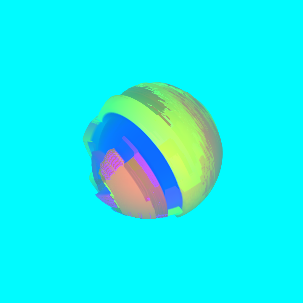 CLR-GLTCH Planet [BA] #16 static token preview