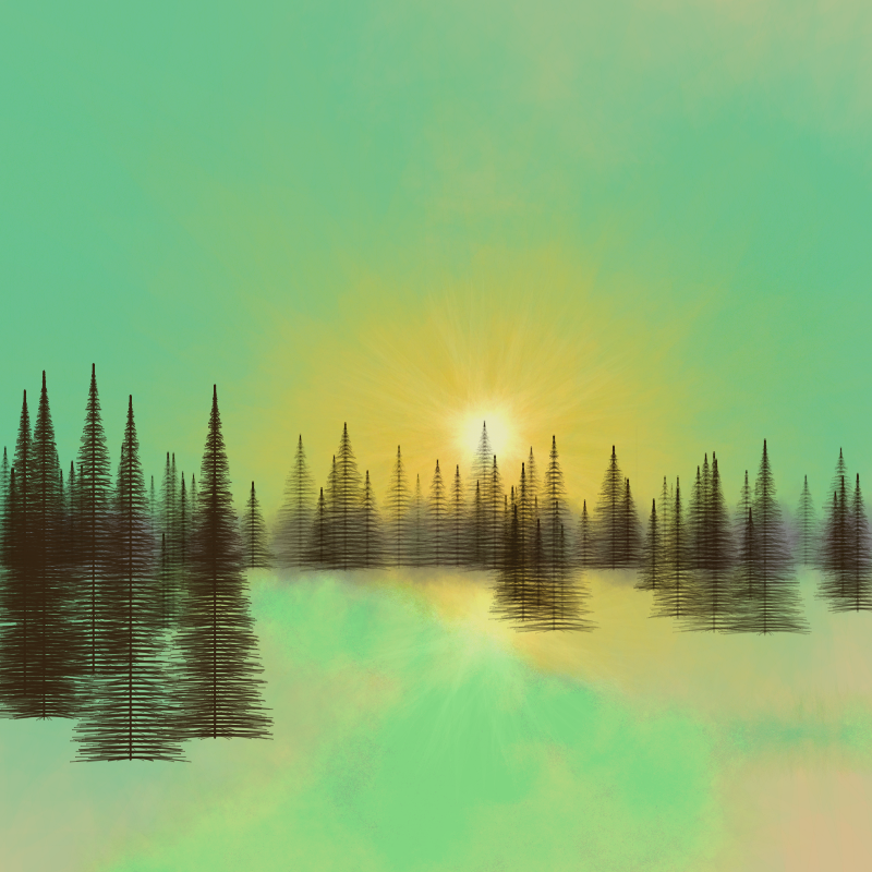 Pinescapes #7 static token preview