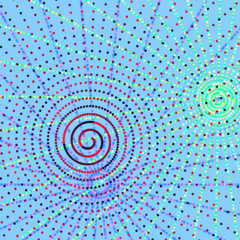 Dot and Spiral #7 static token preview