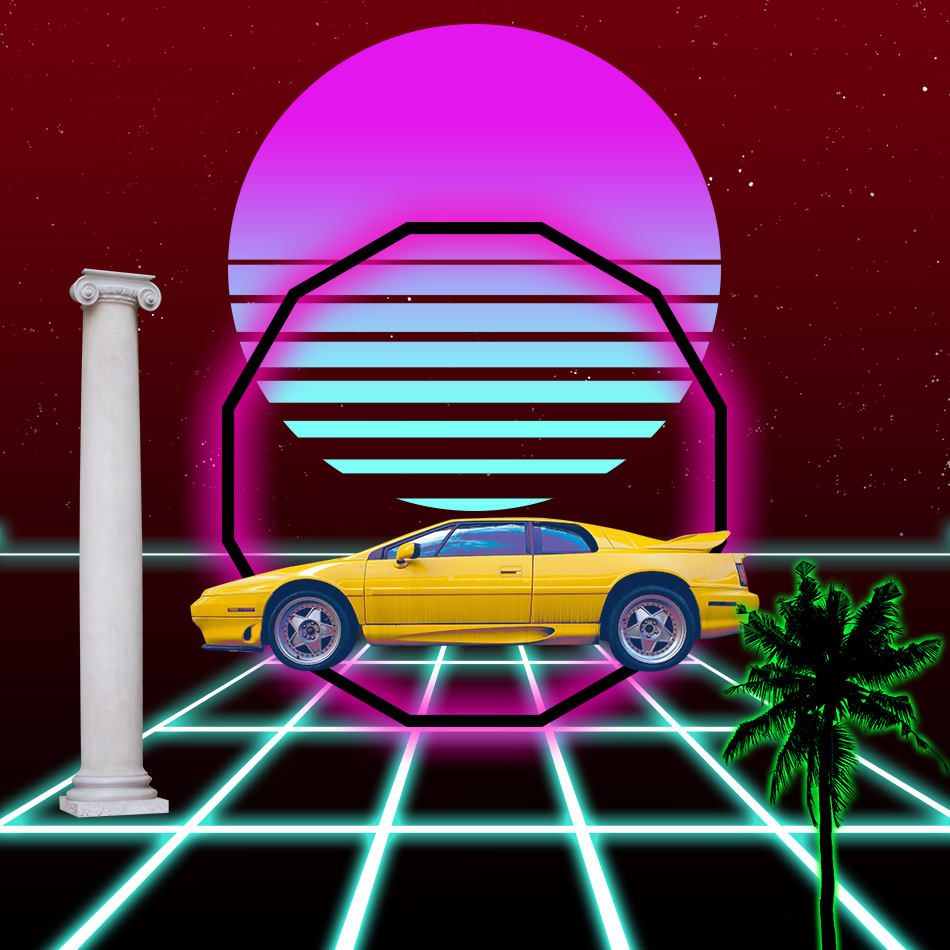 S Y N T H W A V E Nightlife Generator #2 static token preview