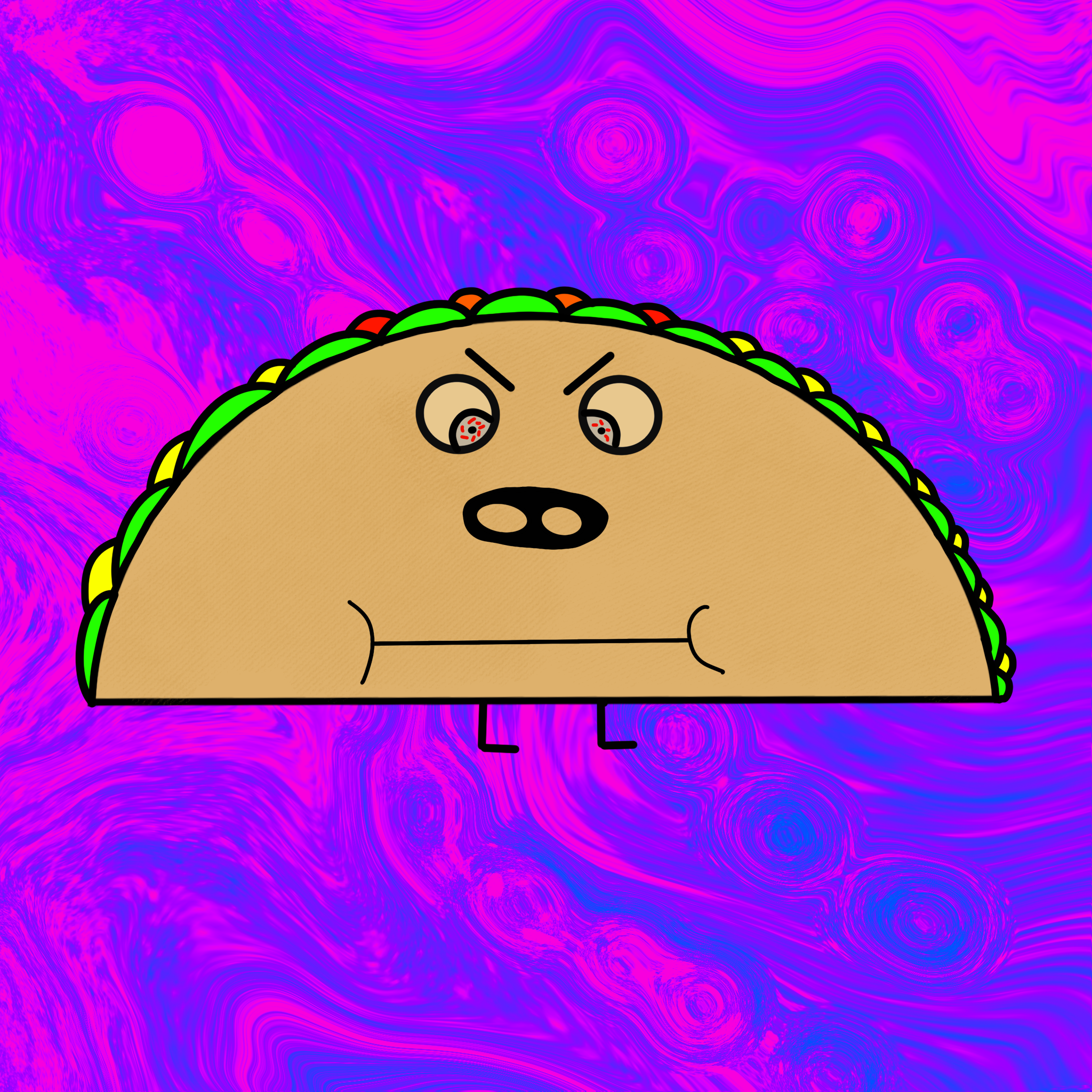 Trippy Tacos #8 static token preview