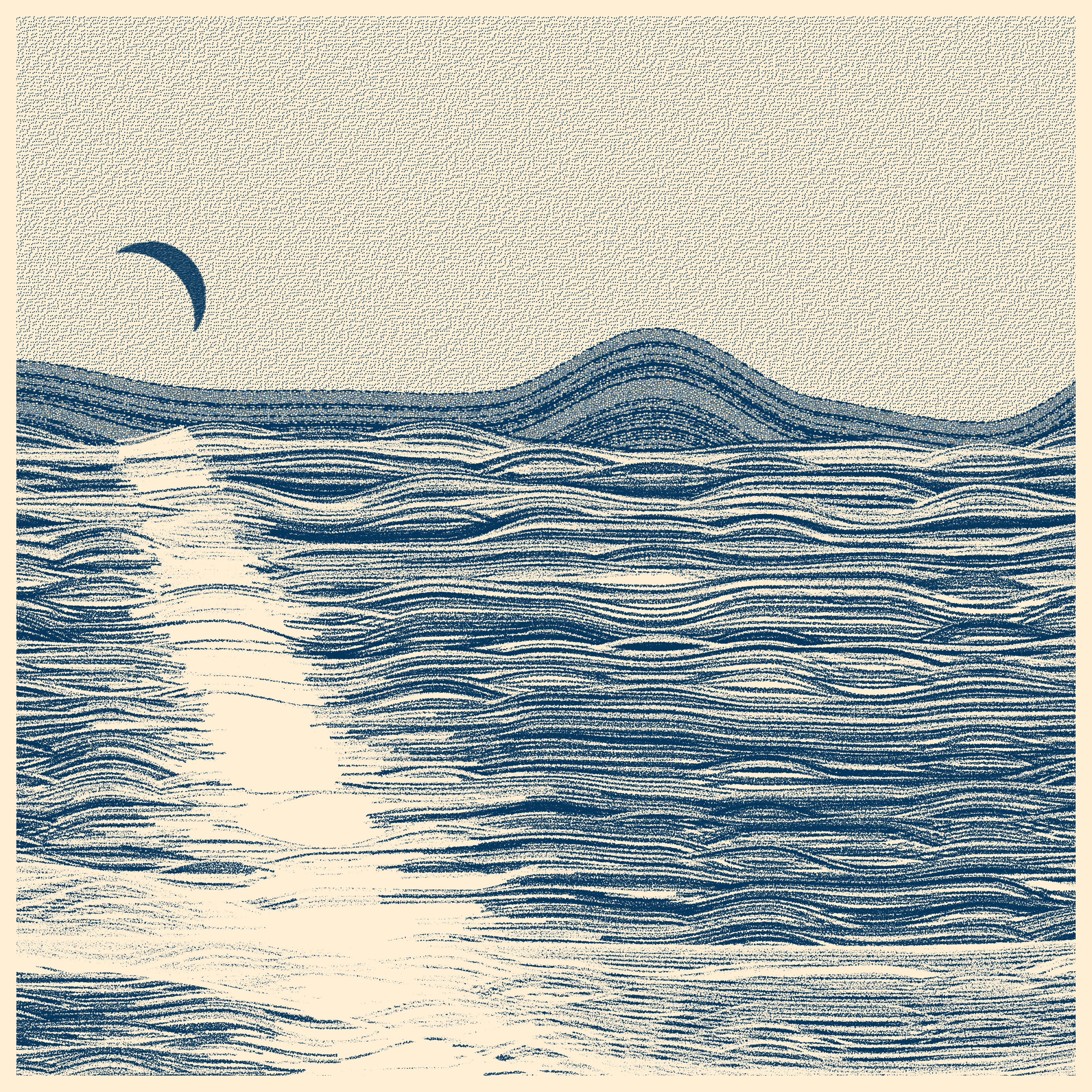 Moonlit Sea #24 static token preview