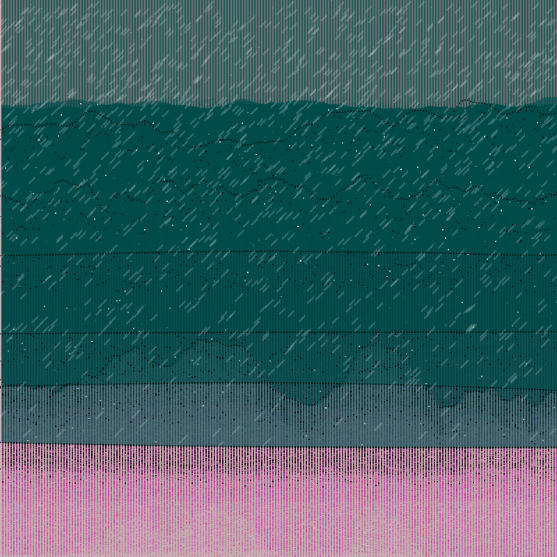Glitched Mountains GT #160 static token preview