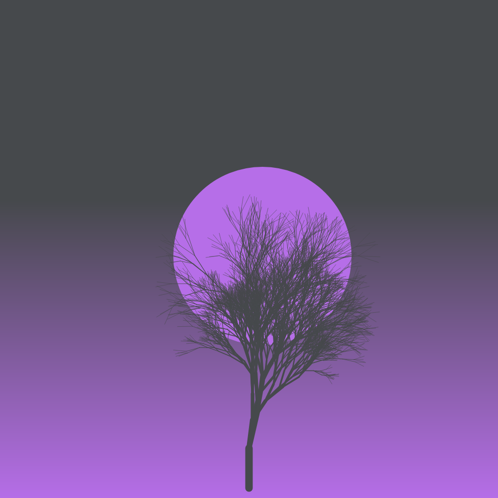 Sakura at night #6 static token preview