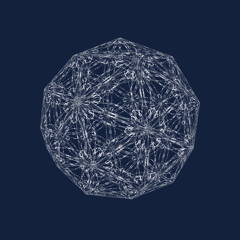 Digital Gothic: Spherical Tessellation #17 static token preview