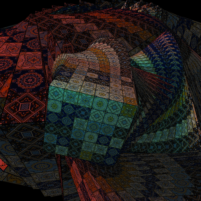PSYCHEDELIC MOSAIC #8 static token preview