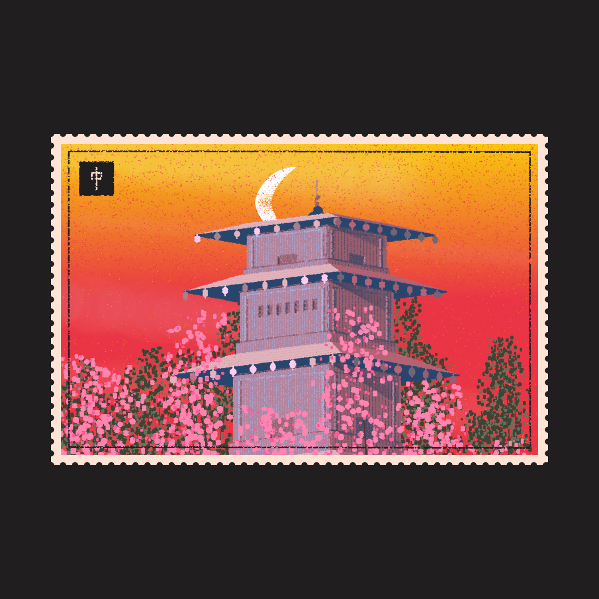 ABANDONED TEMPLE 廃寺 #24 static token preview