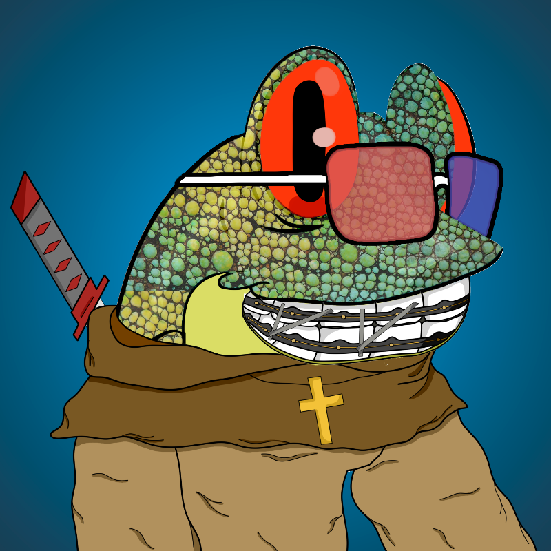 Annoying Frogs. Through the Time #25 static token preview